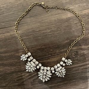 JCrew sparkly short adjustable necklace